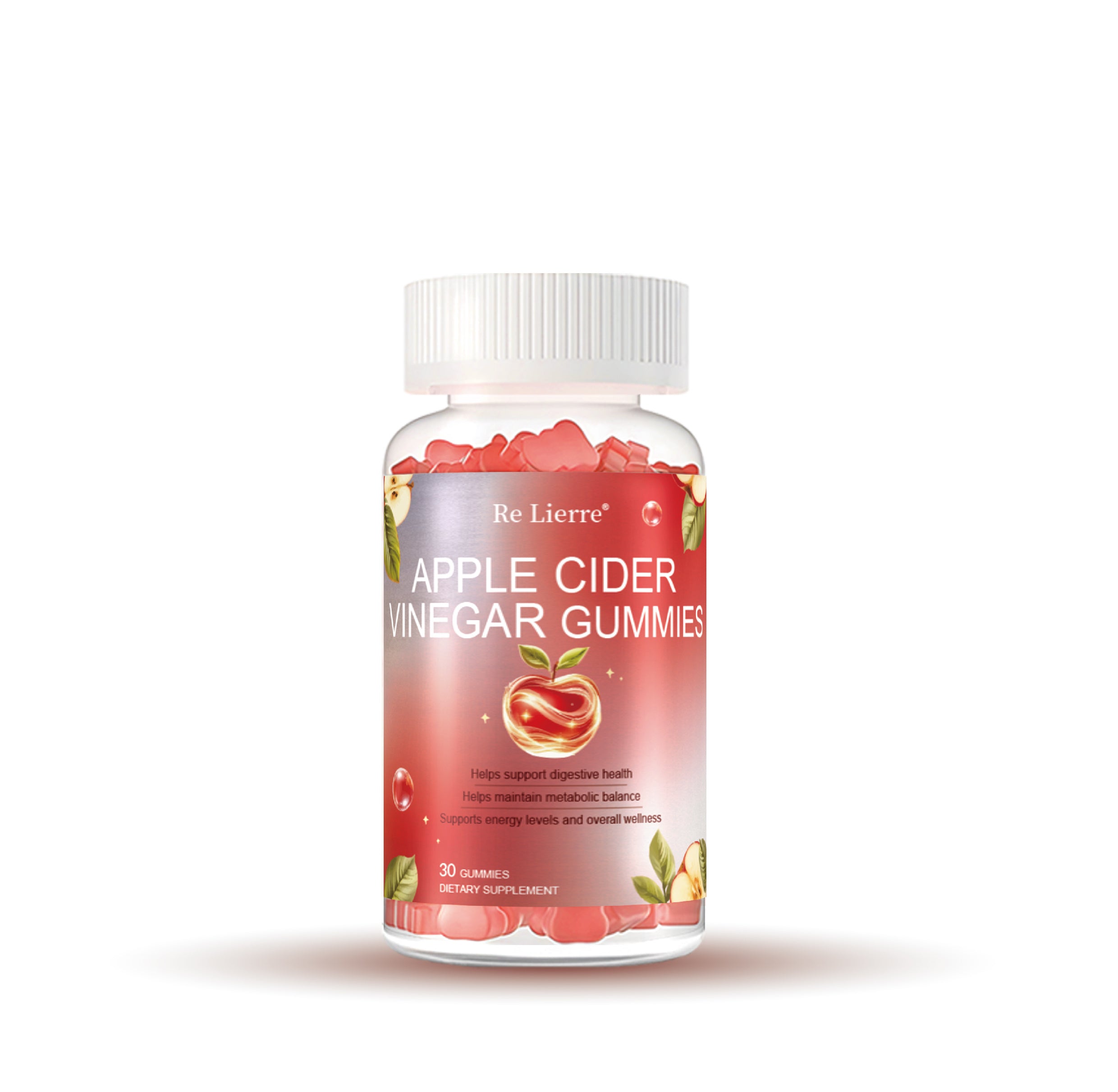 🍎 Apple Cider Vinegar Gummies – Detox & Metabolism Support