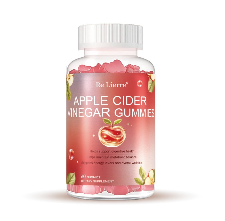 🍎 Apple Cider Vinegar Gummies – Detox & Metabolism Support