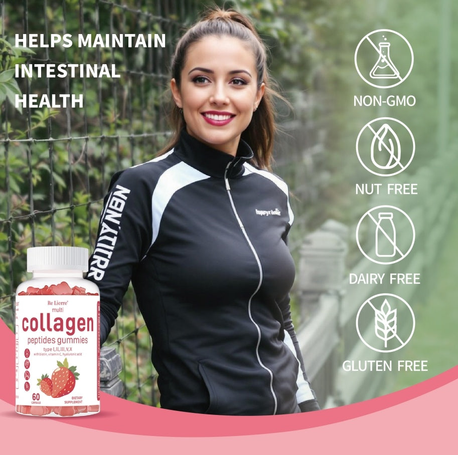 Collagen Peptide Gummies – Radiant Skin & Strong Hair