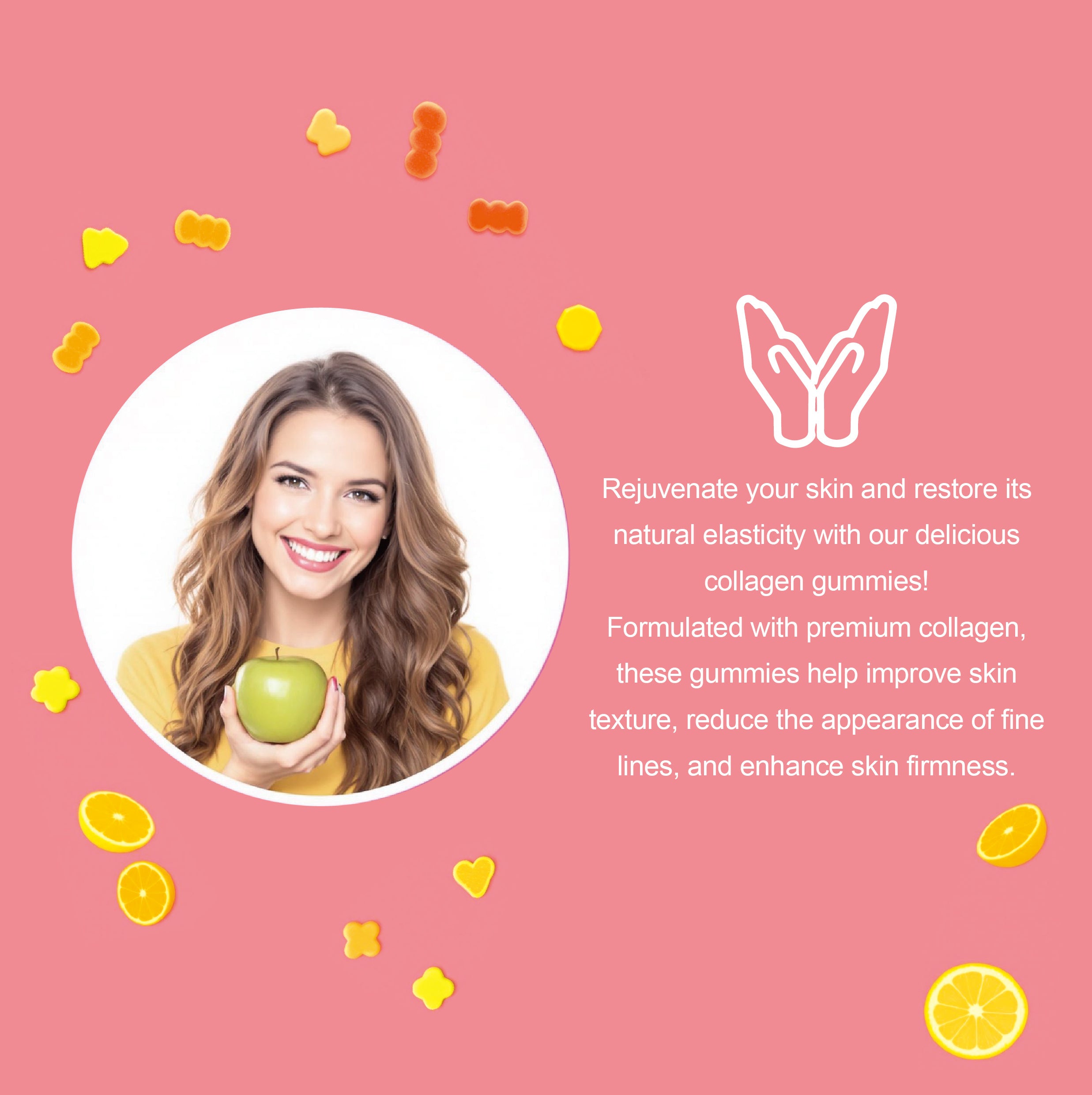 Collagen Peptide Gummies – Radiant Skin & Strong Hair
